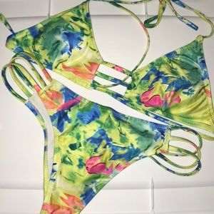 Cheeky Tie Dye Bikini